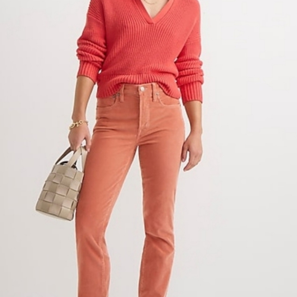 J Crew Straight Leg Cordoroy pants New! - Picture 4 of 4